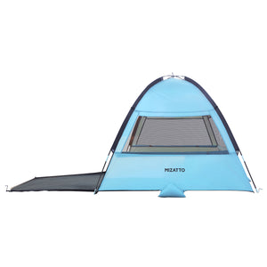 MIZATTO 3-Person Beach Tent with UV Protection – Instant Sun Shelter for Outdoor Fun