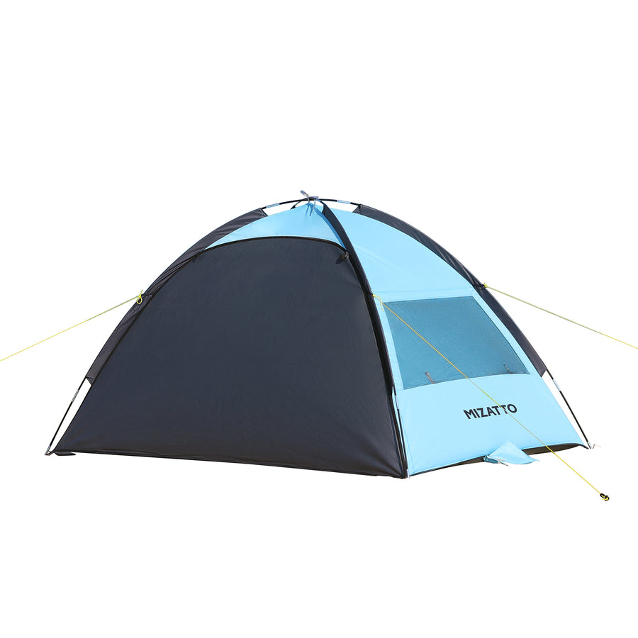 MIZATTO 3-Person Beach Tent with UV Protection – Instant Sun Shelter for Outdoor Fun