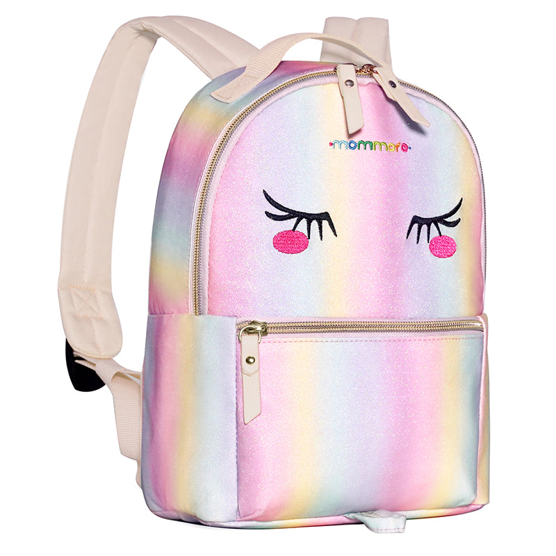 Unicorn Pink Bag With Free Lunch Box, School Bag for Kids Soft Plush  Backpack for Small
