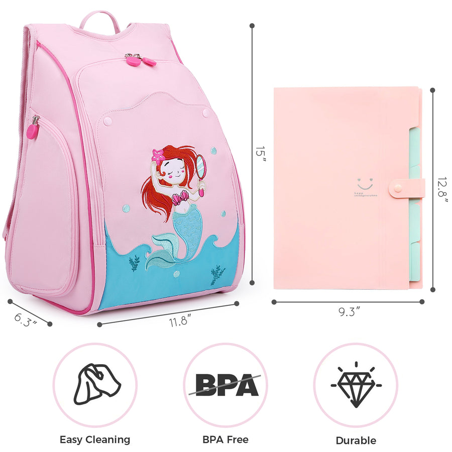 Elementary School Backpack for Girls - MOMMORE