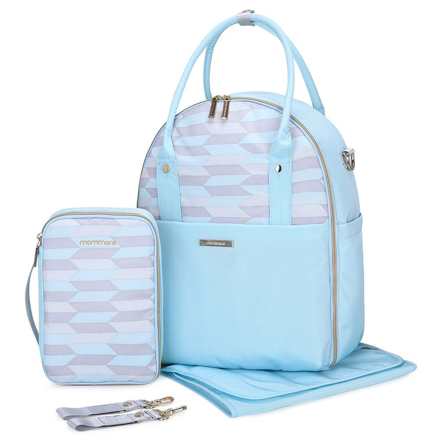 Stylish Changing Bag, Large Diaper Backpack - MOMMORE